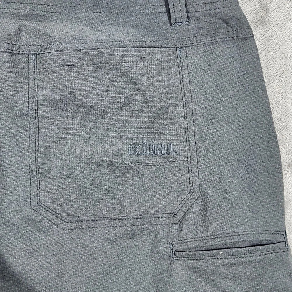 Kuhl‎ Silencr Pants Mens 40x30 Gray Ripstop Hiking Outdoor Stretch Nylon - Picture 10 of 16